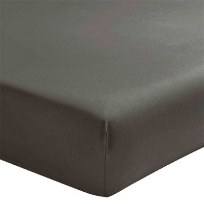 ESSIX Parure de lit en percale de coton ATLAS Craie certifi&eacute; OEKO-TEX&reg;