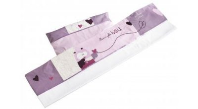 SAUTHON Parure de lit + taie d'oreiller mam'zelle bou -  