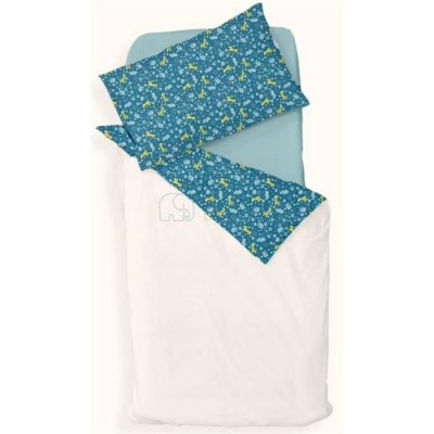 DOMIVA Parure housse de couette 100x140 cm + taie d'oreiller 40x60 cm Zanimo