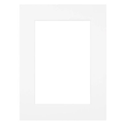CEANOTHE Passe-partout blanc 30x40 cm ouverture 24x30 cm carton