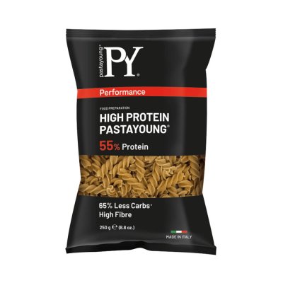 PASTA YOUNG  High Protein 55% Fusilli, 250 g Beutel