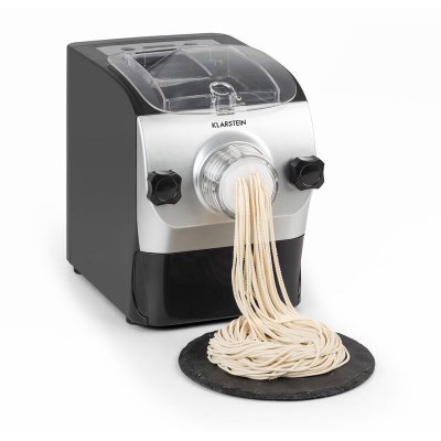 KLARSTEIN Pastamania Machine &agrave; p&acirc;tes 260W 7 moules 60 dB &eacute;cran led - violet - Argent M&eacute;tallis&eacute;