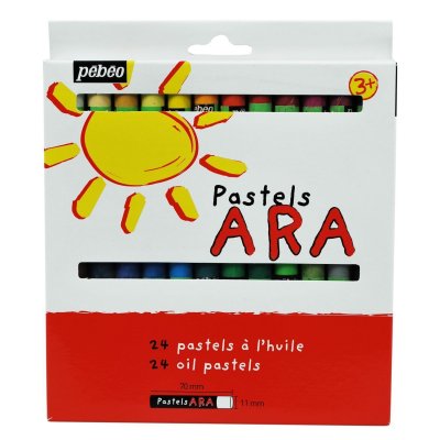 PEBEO Pastel gras - Assortiment 24 couleurs - P&eacute;b&eacute;o - couleur variant