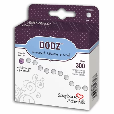 TOGA Pastilles de colle 6 mm x 300 - Dodz - couleur variant