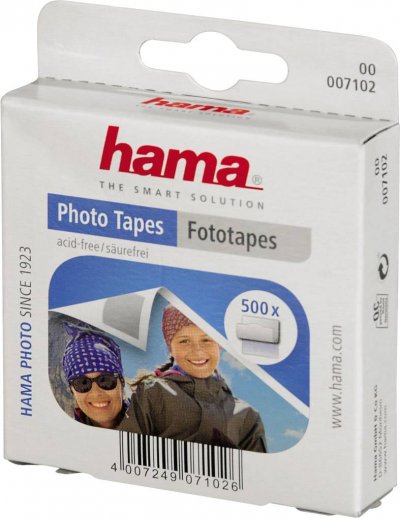 HAMA Pastilles double face  Bo&icirc;te de 500 (environ 125 photos)