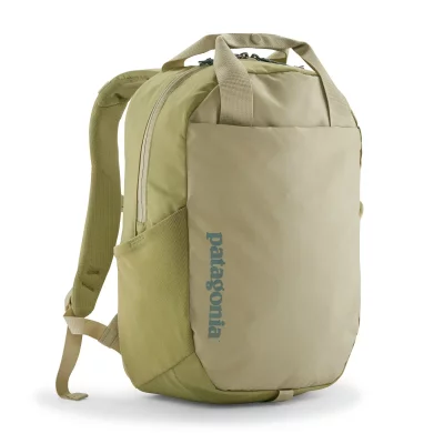 PATAGONIA  - Atom Tote Pack 20 - Sac &agrave; dos journ&eacute;e beige/vert olive