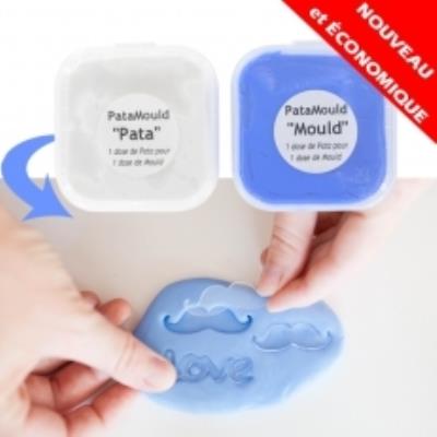 GENERIQUE Patamould - Cr&eacute;ation de moule et empreinte - 2x40 g - Cl&eacute;op&acirc;tre