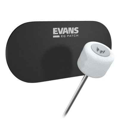 EVANS Patch Grosse Caisse, Double Batte, X2 -  Eqpb2