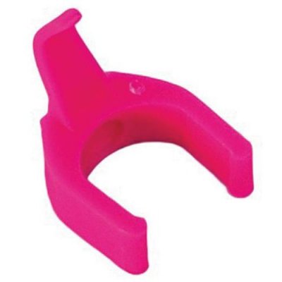 CUC PatchClip - Attaches de c&acirc;bles - rose fluorescent (pack de 50)