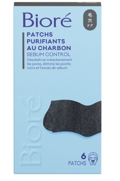 BIORE Patchs Purifiants Au Charbon  - Les 6 Patchs