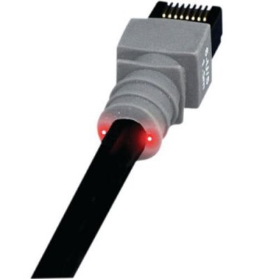 PATCHSEE  6-F/2 Cordon RJ45 cat&eacute;gorie 6 U/FTP LSOH noir - 0,6 m
