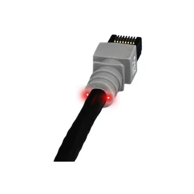 PATCHSEE  6-U/10 Cordon RJ45 cat&eacute;gorie 6 U/UTP noir - 3,1 m
