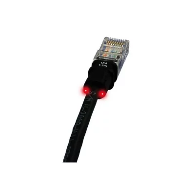 PATCHSEE  Cordon RJ45 cat&eacute;gorie 5e U/UTP noir - 0,6 m