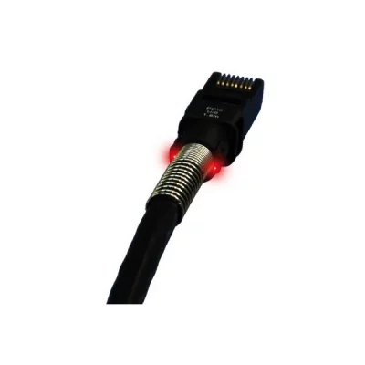 PLANET PATCHSEE PCI6-F/10 Cordon RJ45 cat&eacute;gorie 6A U/FTP LSOH noir - 3,1 m