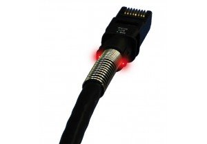DEXLAN PATCHSEE PCI6-F/3 Cordon RJ45 cat&eacute;gorie 6A U/FTP LSOH noir - 0,9 m