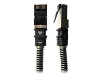 DEXLAN PATCHSEE PCI6-U/3 Cordon RJ45 cat&eacute;gorie 6A U/UTP noir - 0,9 m