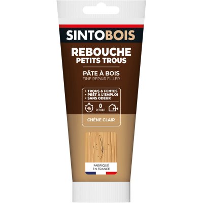 SINTO P&acirc;te &Agrave; Bois &Agrave; L'Eau Ch&ecirc;ne Clair Tube De 250 Grammes - 37700