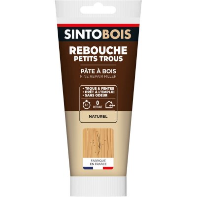 SINTO P&acirc;te &agrave; bois &agrave; l&rsquo;eau rebouche imperfections -  - 37900