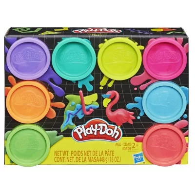 PLAYDOH P&acirc;te &agrave; modeler en argile  hasbro (8 pcs) HAS5010993560189