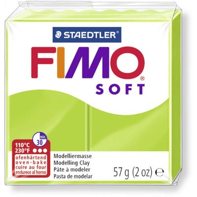 FIMO P&acirc;te &agrave; modeler  Soft, 57 grammes, vert pomme