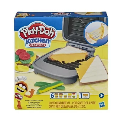 PLAY DOH P&acirc;te &agrave; modeler Play-Doh Kitchen Le Croque-monsieur 