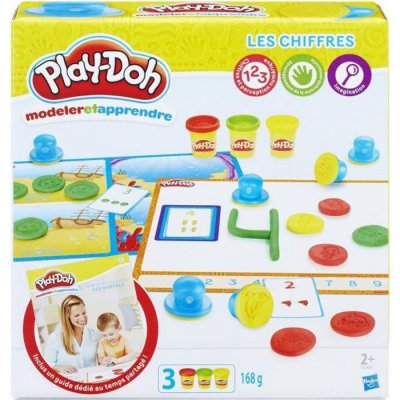 HASBRO P&acirc;te &agrave; modeler play-doh : modeler et apprendre : les chiffres