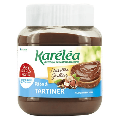 KARELEA P&acirc;te &Agrave; Tartiner Noisettes/cacao Maigre  - Le Pot De 400 G