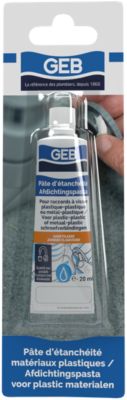 GEB P&acirc;te d'&eacute;tanch&eacute;it&eacute; - eau potable - raccords plastiques - 20 mL