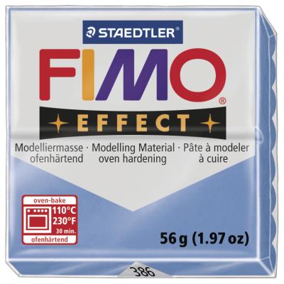 FIMO P&acirc;te  Effect Bleu agate 386 - 56 gr -  - couleur variant