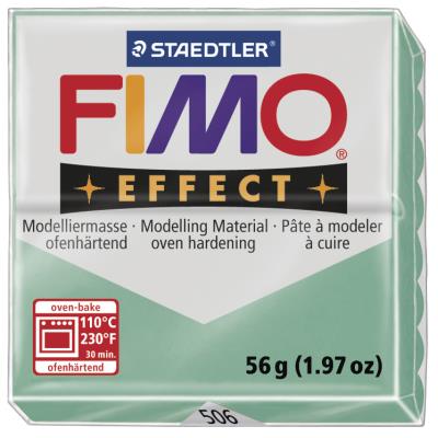 FIMO P&acirc;te  Effect Vert jade 506 - 56 gr -  - couleur variant