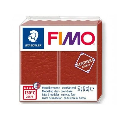 GRAINE CR P&acirc;te Fimo Effet Cuir Rouille - 57 g - Fimo - couleur variant