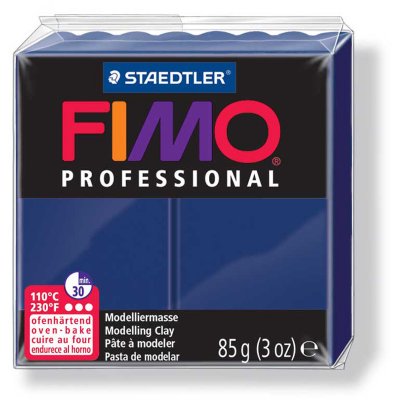 FIMO P&acirc;te  Professional Bleu marine 34 - 85 gr -  - couleur variant