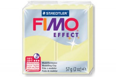GENERIQUE P&acirc;te Fimo Soft - Orange pastel 405 - 56 g - Fimo - couleur variant