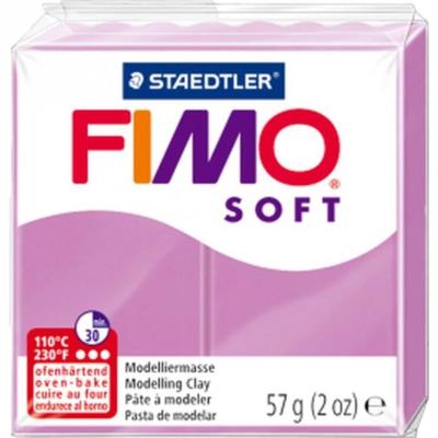 GENERIQUE P&acirc;te Fimo soft Rose lavande 62 - 56 gr - Fimo - couleur variant