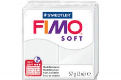 GENERIQUE P&acirc;te Fimo soft Violet prune 63 - 56 gr - Fimo - couleur variant