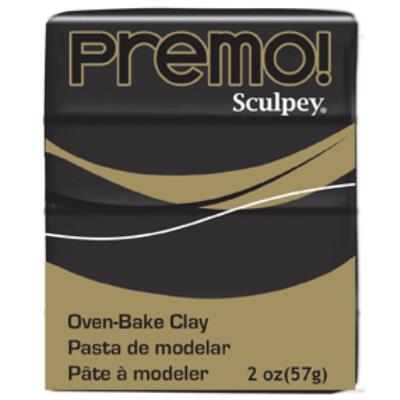 ARTEMIO P&acirc;te Sculpey Premo Noir - 57g - Sculpey - couleur variant