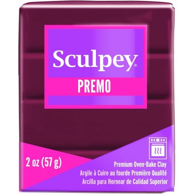 ARTEMIO P&acirc;te Sculpey Premo Rouge profond - 57g - Sculpey - couleur variant