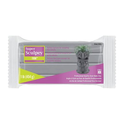 SCULPEY Pate super  firm ferme Grise 454 gr -  - couleur variant
