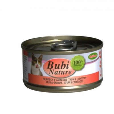 BUBIMEX P&acirc;t&eacute;e Bubi Nature Thon Et Crevettes Pour Chat -  - 70g