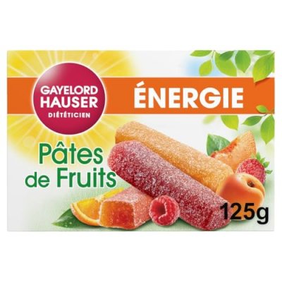 GAYELORD HAUSER P&acirc;tes De Fruits  - Les 5 Barres De 25 G