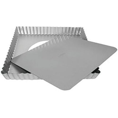 PATISSE  2048304 tourti&egrave;re &agrave; fond amovible 21 x 21 x 2,5 cm