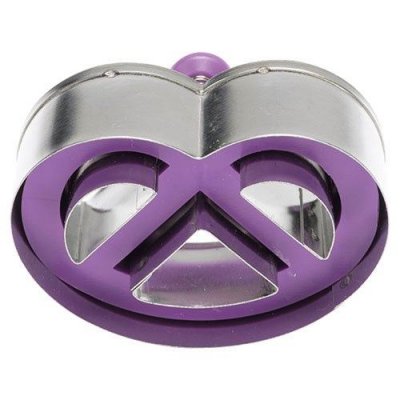 PATISSE  2048416 emporte-pi&egrave;ce bretzel mit &eacute;jecteur inox 6 cm
