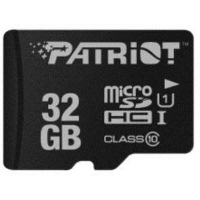 PATRIOT  Memory Carte M&eacute;moire Flash MicroSD LX Serie 32Go - PSF32GMDC10