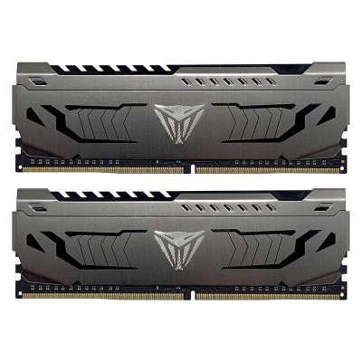 PATRIOT  memory pvs416g360c7k ddr4 3600 mhz 16 go (2 x 8 go) c17 gris