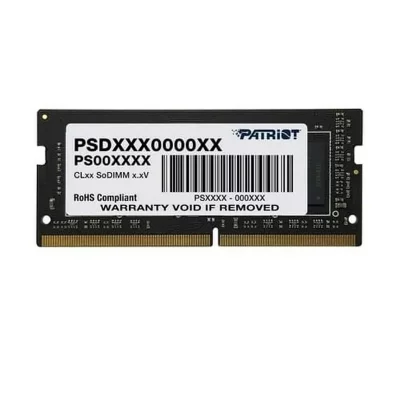 PATRIOT  Psd416g320081s 1x16gb Ddr4 3200mhz Ram Memory Noir