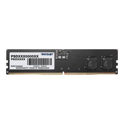 PATRIOT  Psd516g560081 1x16gb Ddr5 5600mhz Ram Noir 