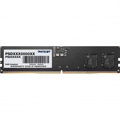 PATRIOT  Signature 1x16gb Ddr5 4800mhz Ram Memory Noir
