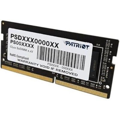 PATRIOT  Signature Series Ddr4 8gb (1 X 8gb) 3200mt/s Udimm Single Psd