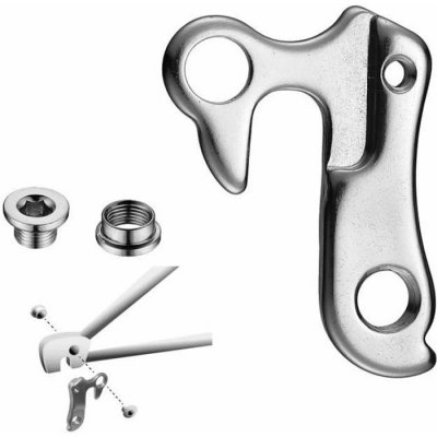 UNION Patte de d&eacute;railleur Marwi GH-021 &agrave; fixation par l'ext&eacute;rieur avec 1