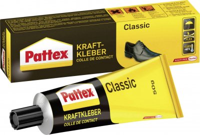 PATTEX  Colle Forte Classic, Avec Solvant, Tube De 50 G Pour